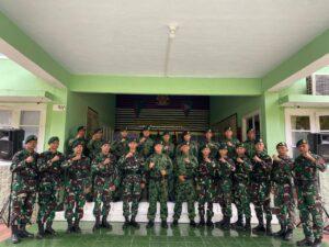 Tradisi Penyambutan Warga Baru Yonif 515 UTY/9/2 Kostrad Berlangsung Khidmat
