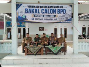 Verifikasi Calon BPD Desa Pace Berjalan Kondusif, Tni Dan Polri Kawal Proses Seleksi Hingga Tuntas